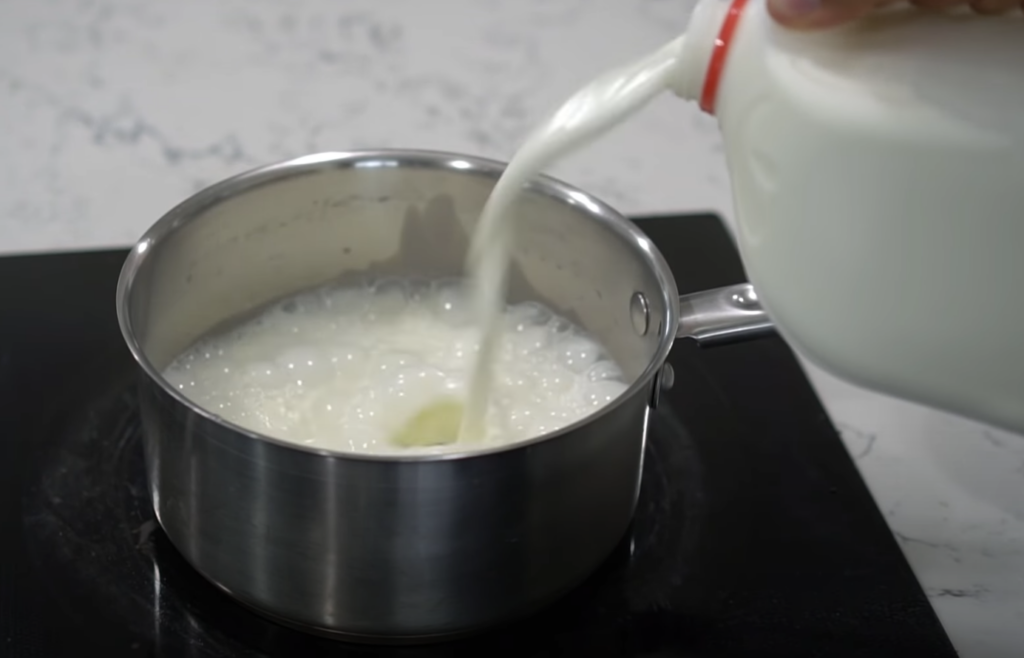 How to make yogurt at home- preparing the milk