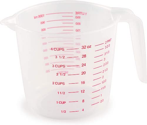 Norpro 4-Cup Capacity Plastic Liquid Measuring Cup