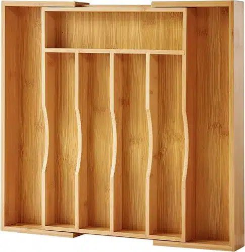 wooden drawer organizer 10