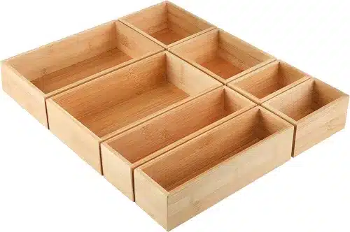 wooden drawer organizer 6