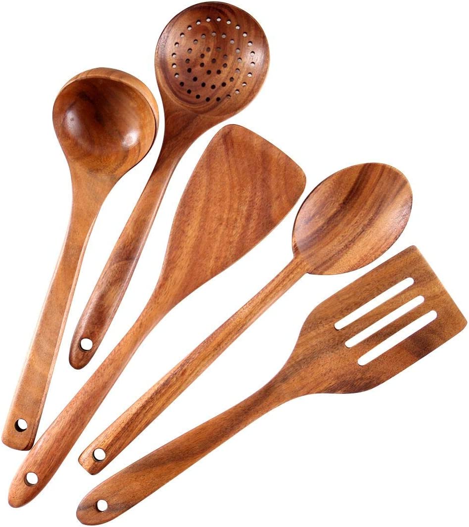 Non Toxic Wooden Cooking Utensils 4