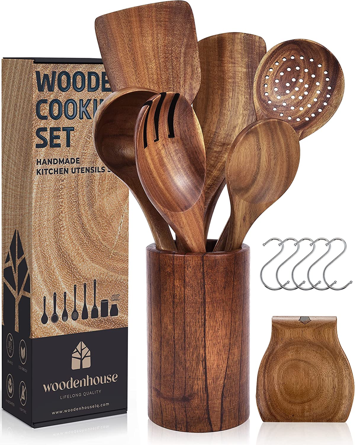 Non Toxic Wooden Cooking Utensils 9