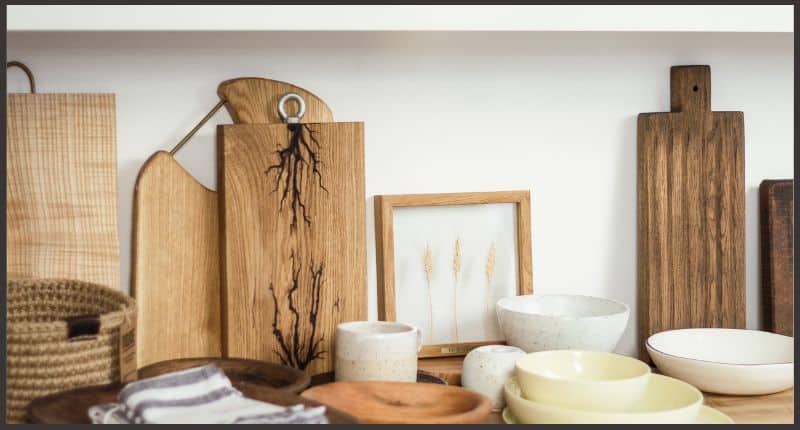 How to Display Cutting Boards on Kitchen Counter-2