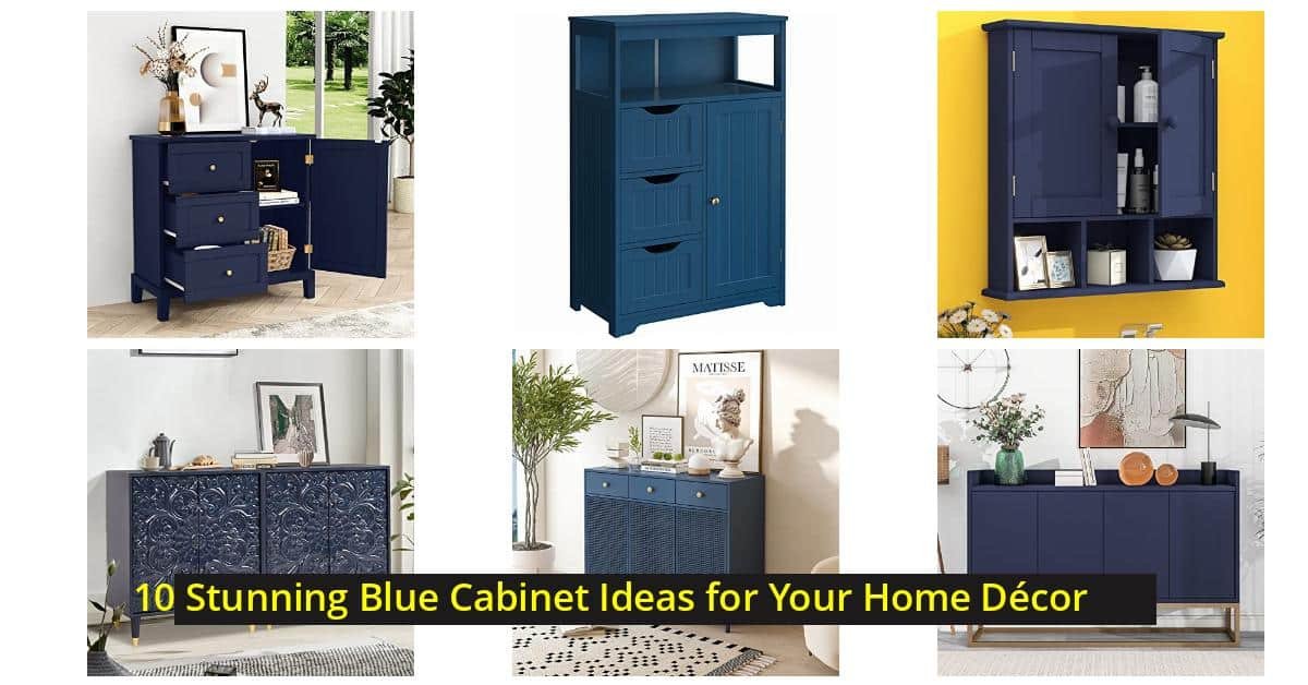 10 Brilliant Ideas to Enhance Your Kitchen with Blue Cabinets - One ...