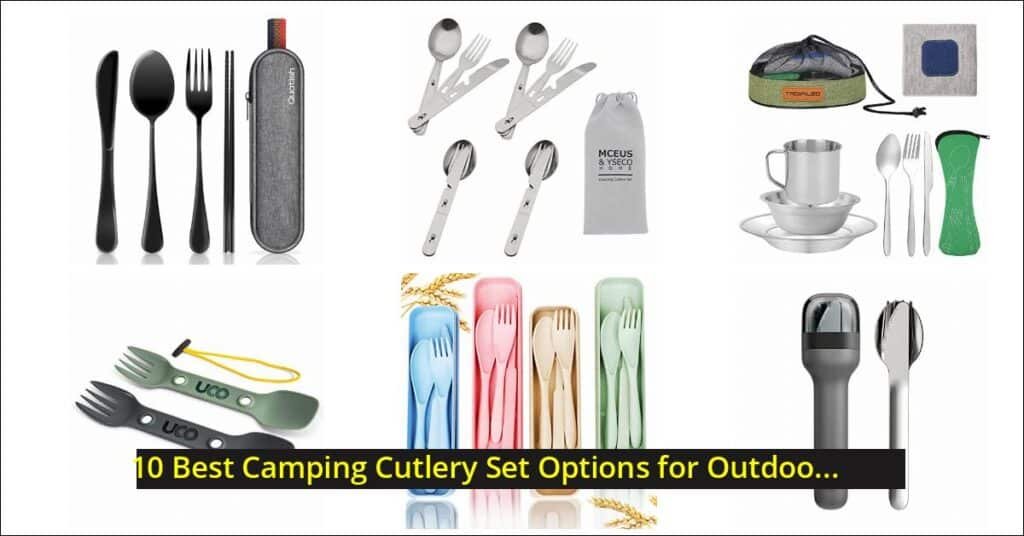 camping cutlery set Image