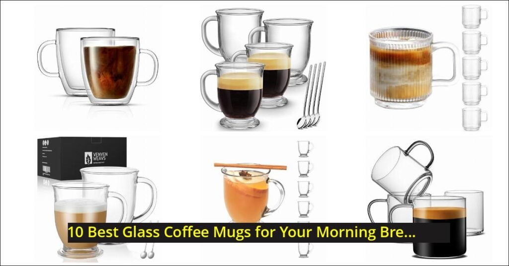 glass coffee mugs Image