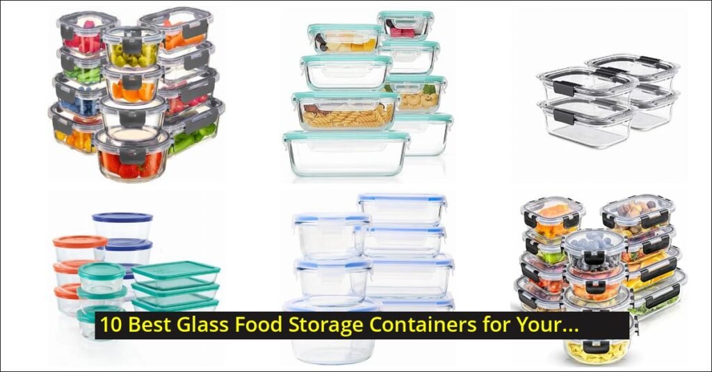 glass food storage containers Image