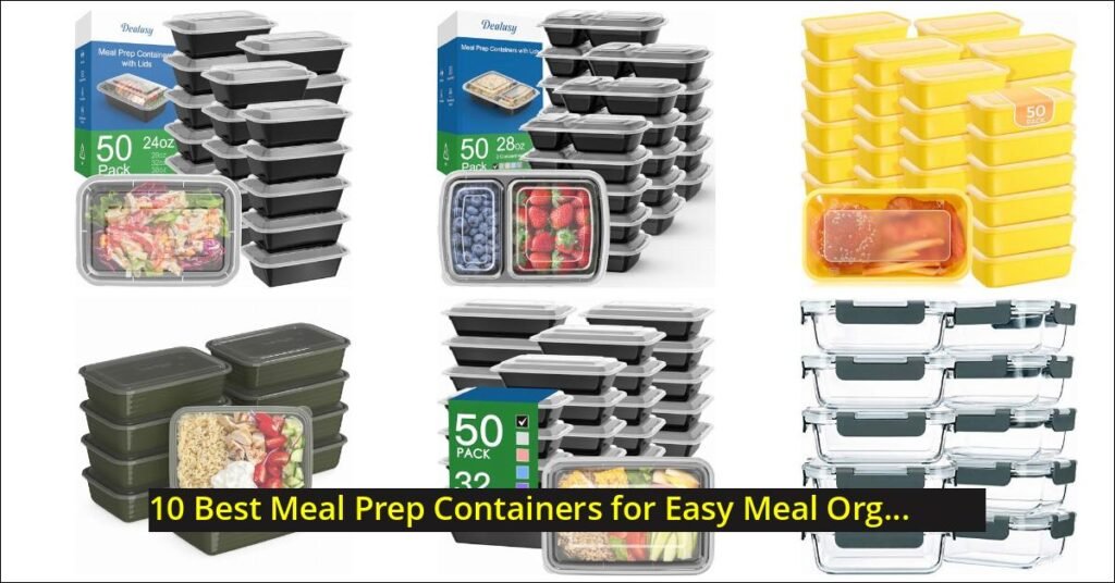 meal prep containers Image