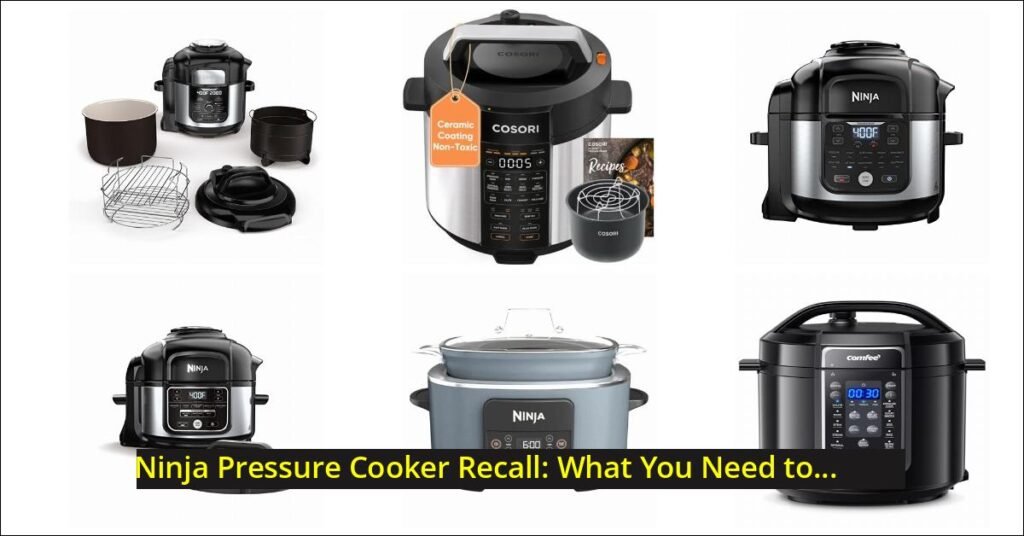 ninja pressure cooker recall Image