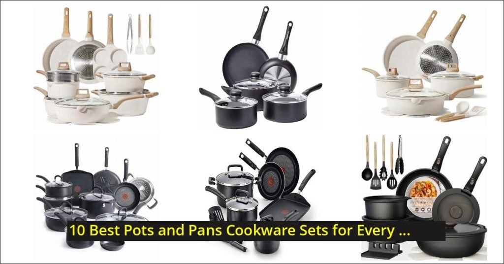 pots and pans cookware Image