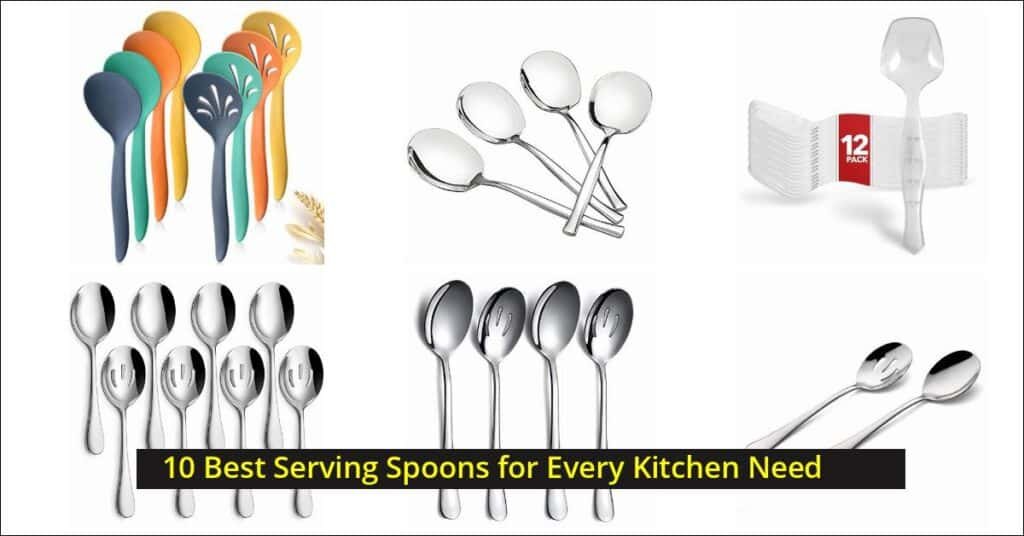 serving spoons Image