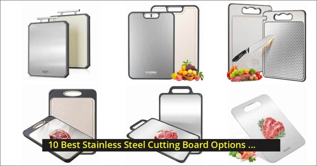 stainless steel cutting board Image