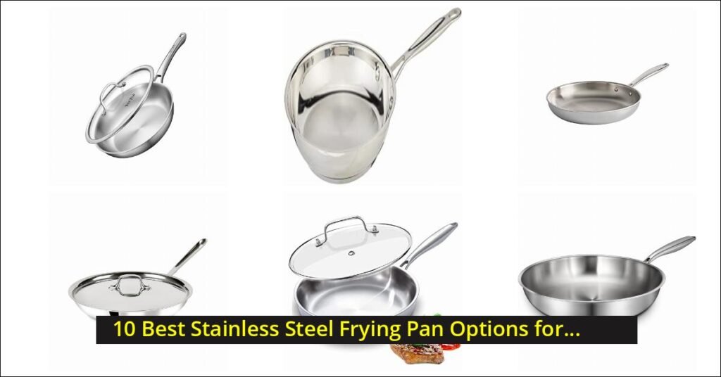 stainless steel frying pan Image