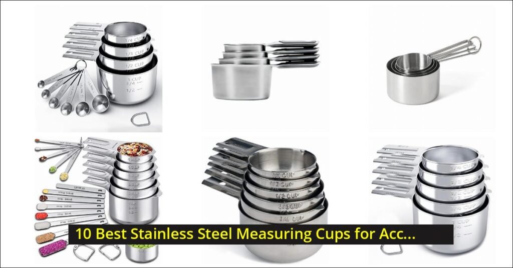 Stainless Steel Measuring Cups Image