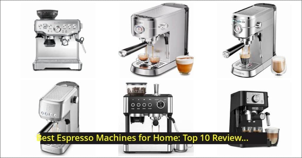 best espresso machines for home Image