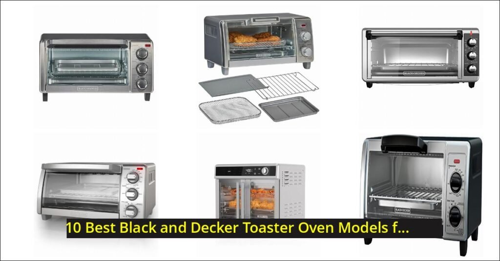 black and decker toaster oven Image