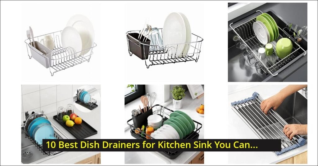dish drainers for kitchen sink Image