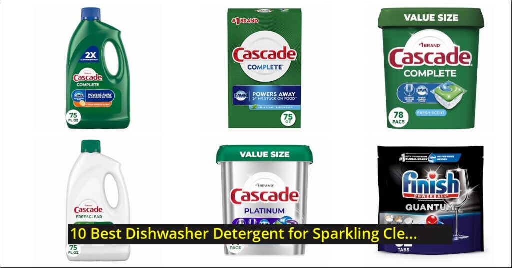 dishwasher detergent Image