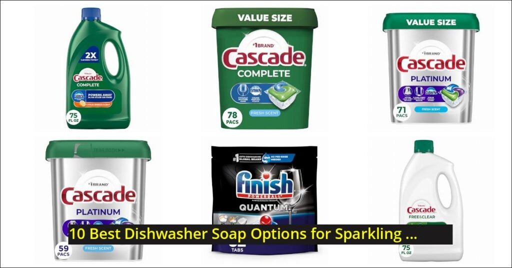 dishwasher soap Image