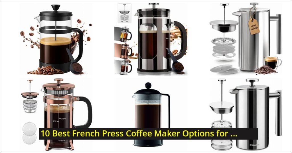 french press coffee maker Image