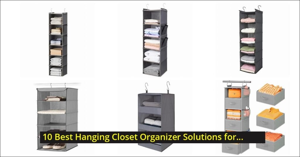 hanging closet organizer Image
