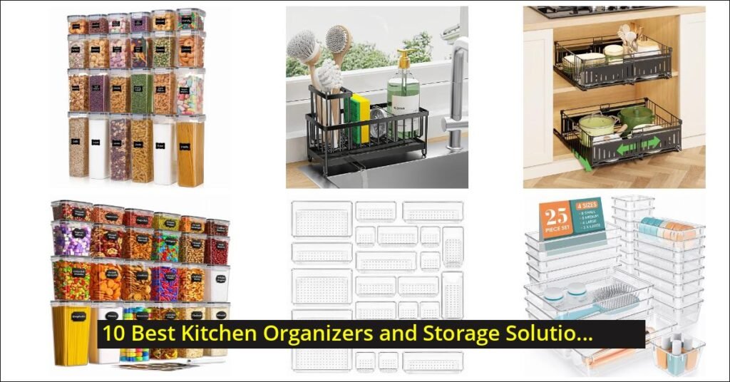 kitchen organizers and storage Image