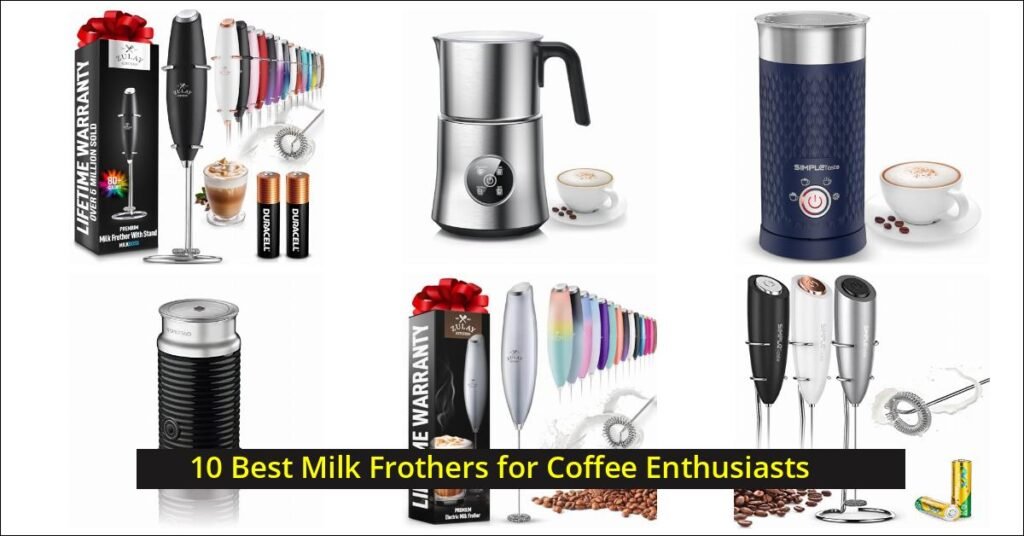 milk frothers for coffee Image