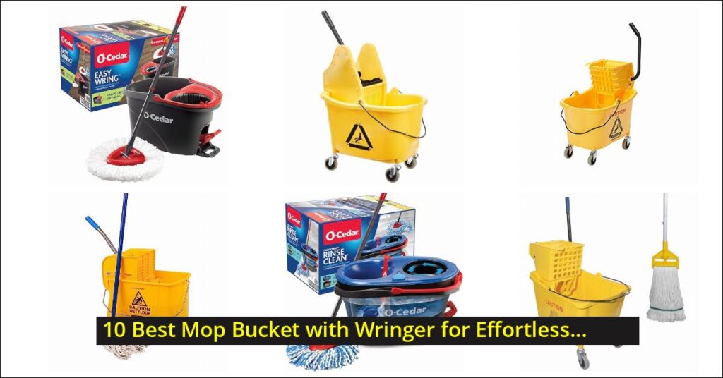 mop bucket with wringer Image