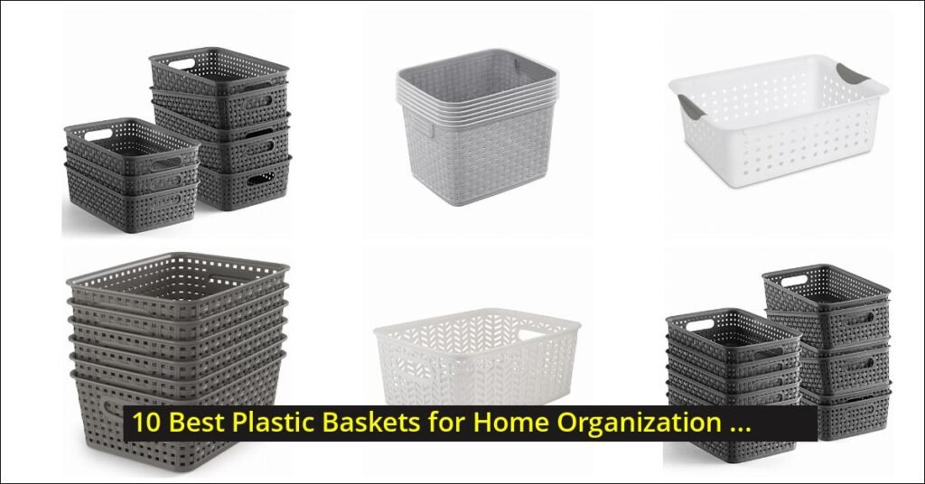 plastic baskets Image