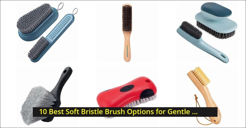 soft bristle brush Image