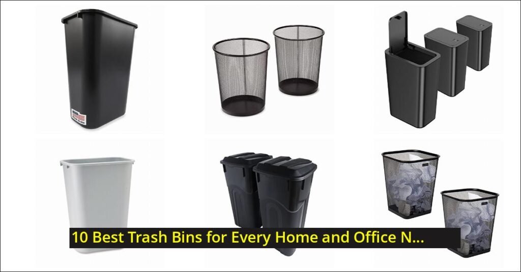 trash bins Image
