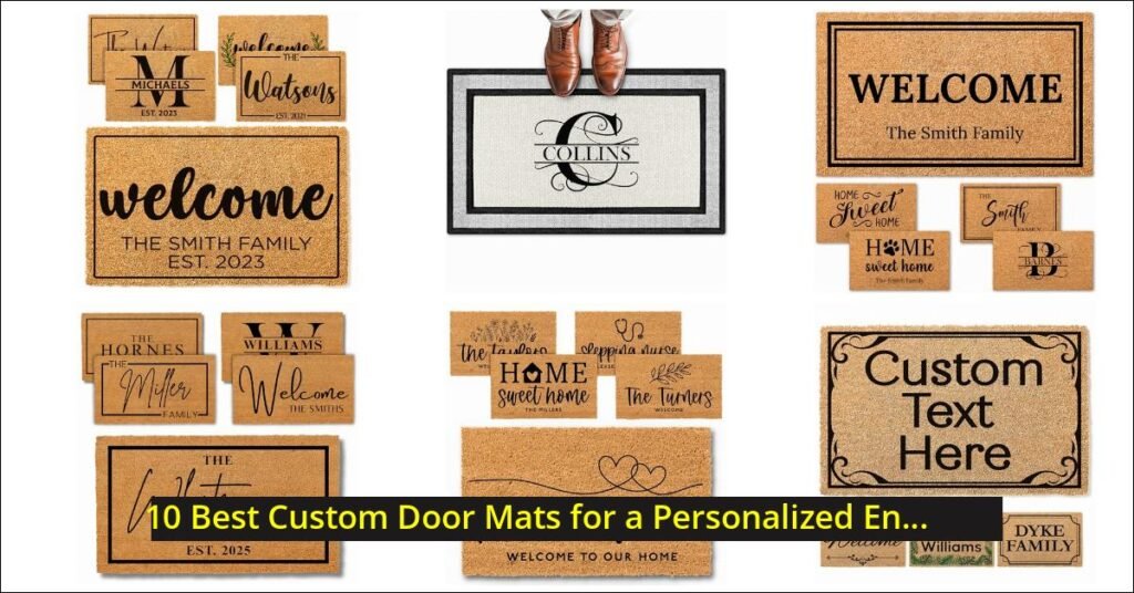 custom door mats Image